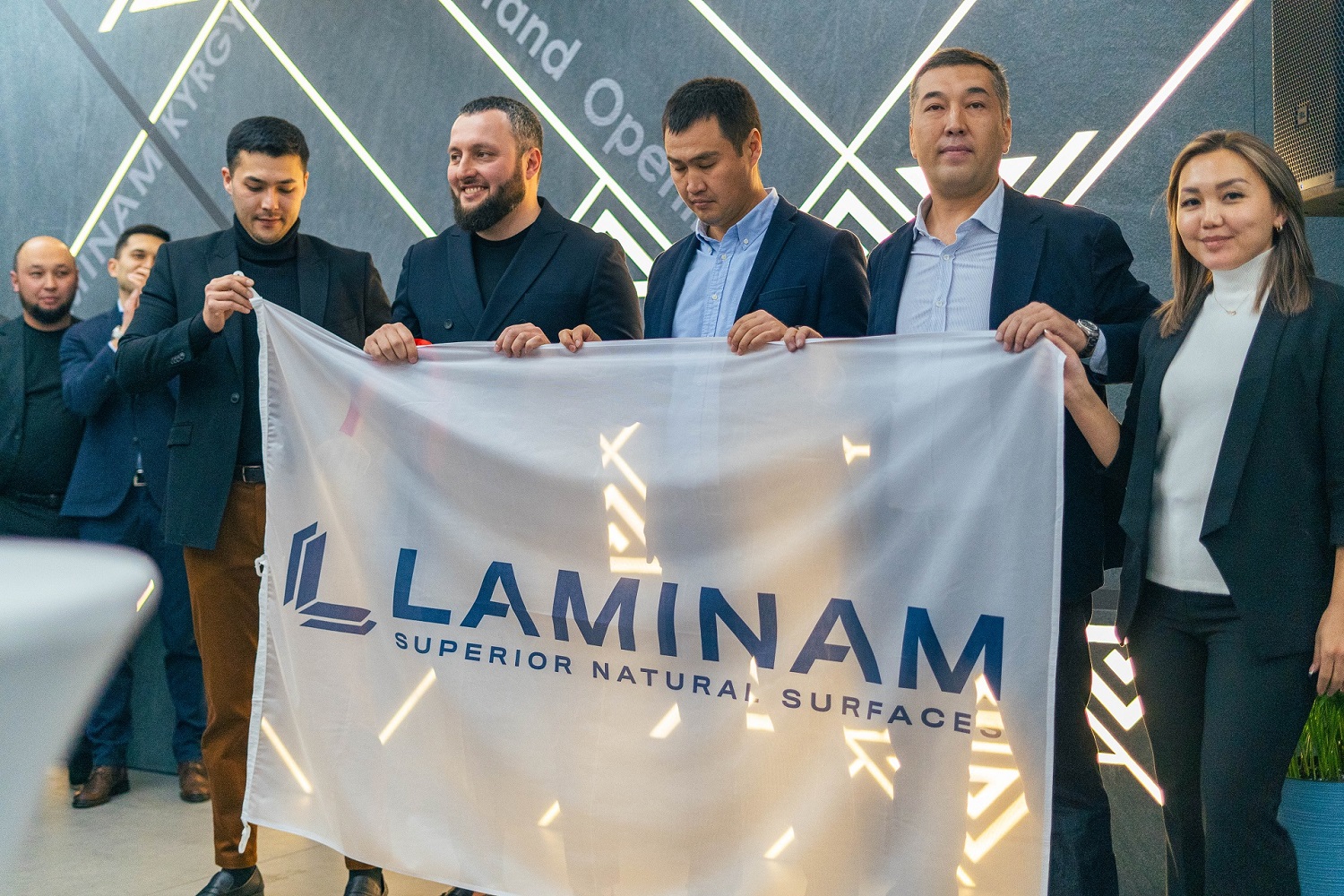 Открытие шоурума LAMINAM в Бишкеке
